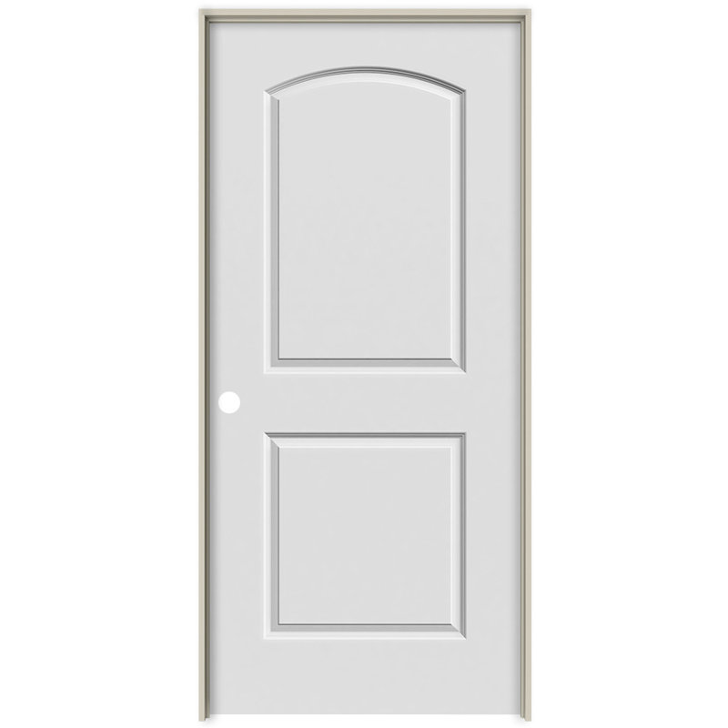 Porte intérieure pré-montée 2 panneaux, 30 po x 80 po, Côté droit