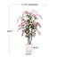 Ornement artificiel en pot 68,9 ", feuilles délicates colorées à la main, façonnable, multi-style et multi-scène