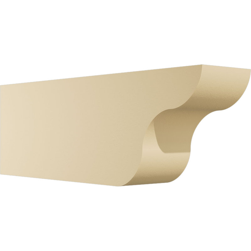 Queue de chevron en uréthane standard caramel l 6 po x H 10 po x L 30 po, brun clair, H 10 po x l 30 po x P 6 po