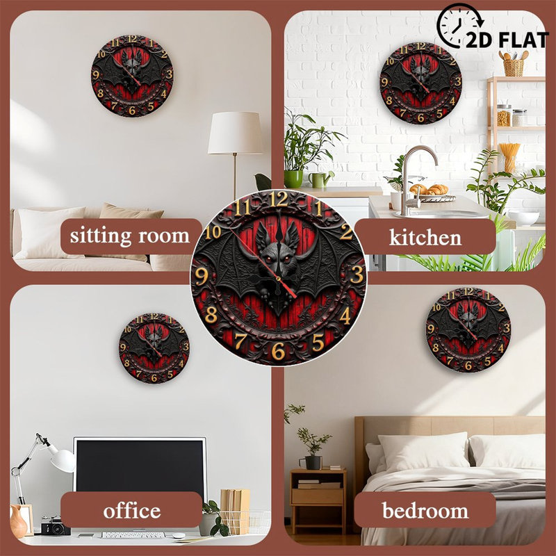 Gothic Wall Clock