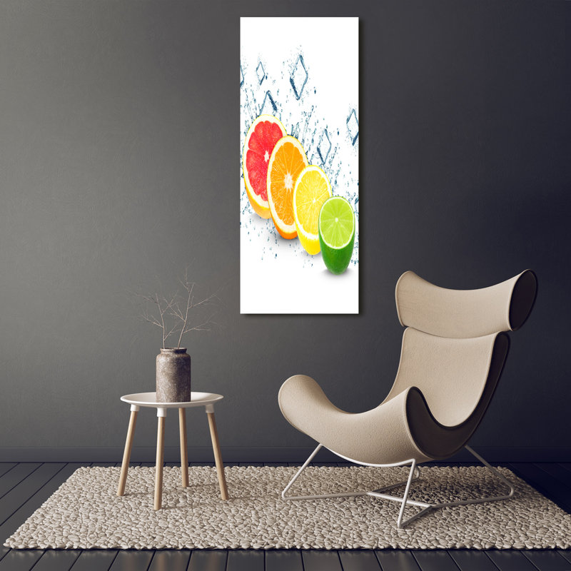 Citrus Fruits - Wrapped Canvas Print