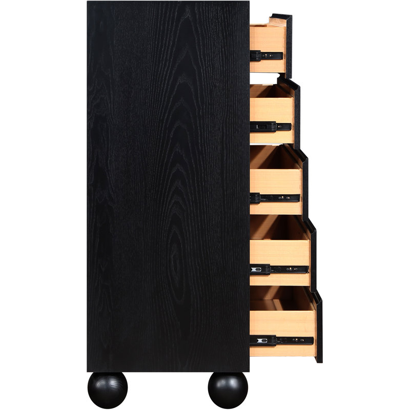 Commode Rokhaya, Noir