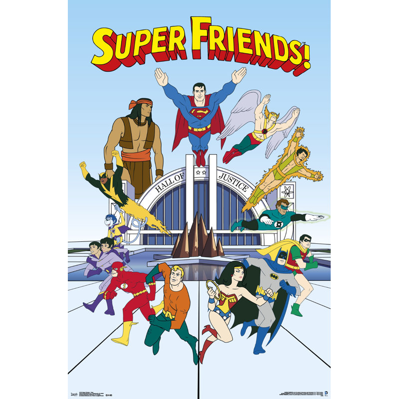 Super amis-impression sur papier