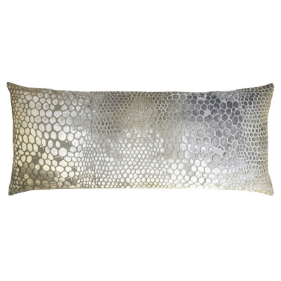 Snakeskin Large Rectangular Velvet Pillow Cover & Insert