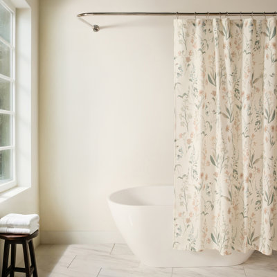 Floral Print Shower Curtains