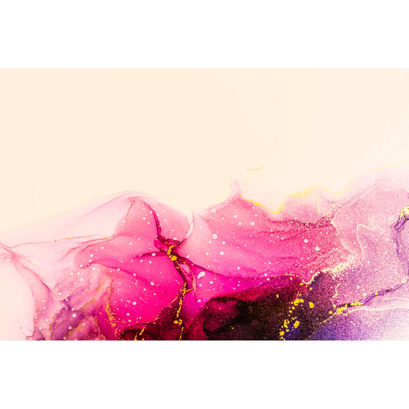 Fluid Background by Fluid Background - Wrapped Canvas Print, 30cm H x 46cm W x 3.8cm D