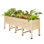Yadid Elevated Wooden Raised Garden Bed with Legs â€“ Deep Planter Box for Deep-Rooted Plants, Ideal for Balcony or Patio, Easy Assembly
