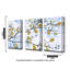 «Ikat Cherry Blossom» par Norman Wyatt Jr. - ensemble de 3 impressions sur toile tendue-28141581