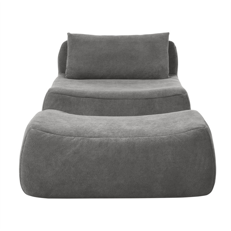 Fauteuil à billes Boneless, Gris