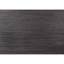 Table d'appoint avec design, surface en stratifié gris et base en métal noir pour la décoration du salon de la chambre à coucher