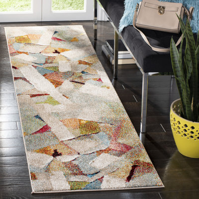 Tapis gris / beige Asumi