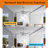 Modern Stainless Steel Silver Ceiling Fan-622825941