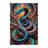 Soft Pile Printed Rug Featuring Intricate Geometric Pattern Ideal for Enhancing Your Living Room or Bedroom Ambiance-547289548