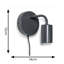 Carmala Plug-in Armed Sconce-1407995533-1407995532