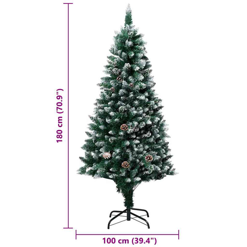 5.91' H Lighted Artificial Christmas Tree