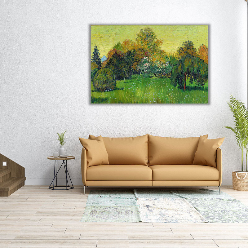 «The Poet's Garden, 1888», reproduction d'art sur toile, H 16 po x l 24 po