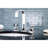 Kingston Brass Millennium Two-Handle 3-Hole Deck Mount Widespread Bathroom Faucet with Retail Pop-Up Drain-55167872
