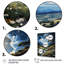 «Blue Sky Celestial Dreams Pastoral», reproduction d'art sur toile-638600532-638600534