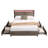 Bed Frame, Storage Headboard With Charging Station, Solid And Stable, Noise Free, No Box Spring Needed, Easy Assembly-206426209