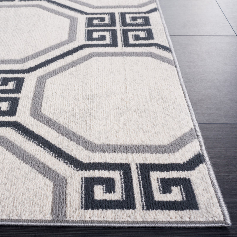 Aldeen Performance Geometric Rug, Rectangle 5'3" x 7'6"