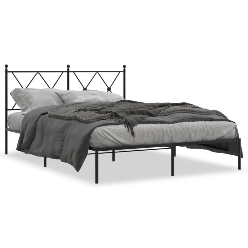 Anadela Metal Bed, Double (135 x 190 cm)