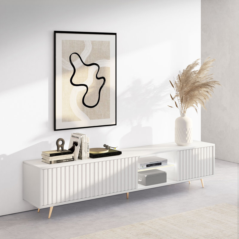 Ambrus Unfinished TV Stand for TVs up to 78"