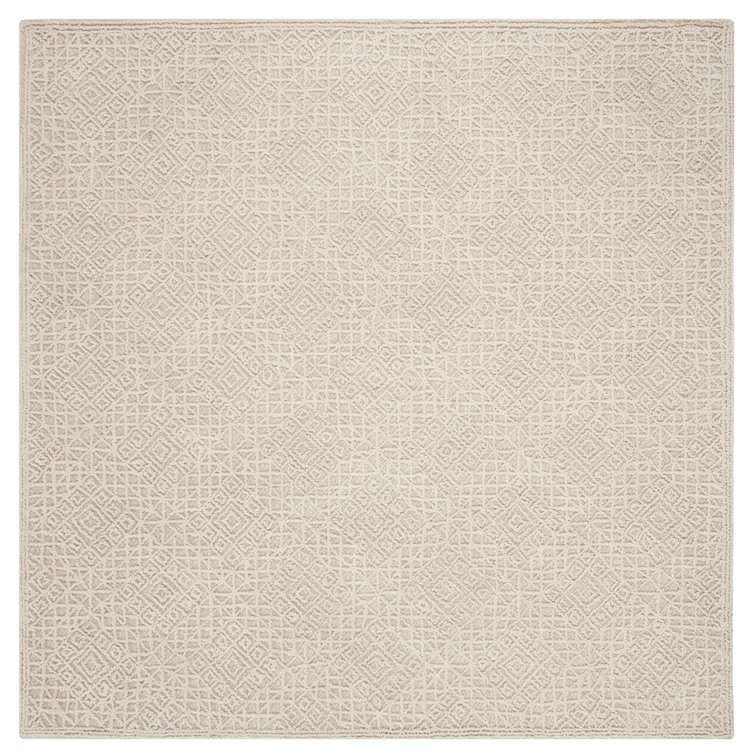 Zack Trace Hand Tufted Wool Geometric Rug