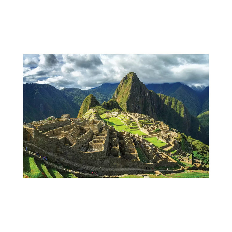 Inca City Of Machu Picchu, Urubamba Province, Cusco, Peru - Wrapped Canvas Print, 20.32 cm H x 30.48 cm W
