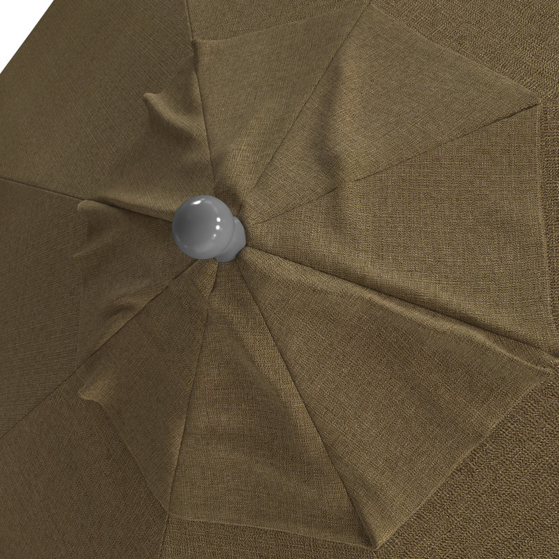 Parasol de marché 9 pi Yadira, Sunbrella® ‑ lin sésame