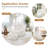 Big Beanbag Chair with Ottoman, Adult Bean Bag Chair with Filler for Living Room, Comfy Beanbag Chair for Adults with Filling-881535469