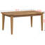 Table basse d'extérieur en bois d'acacia Westin