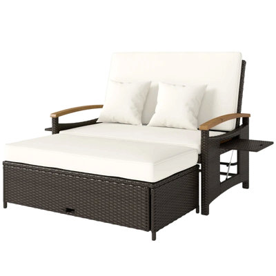Garden Sofa Bed,Rattan Outdoor Daybed