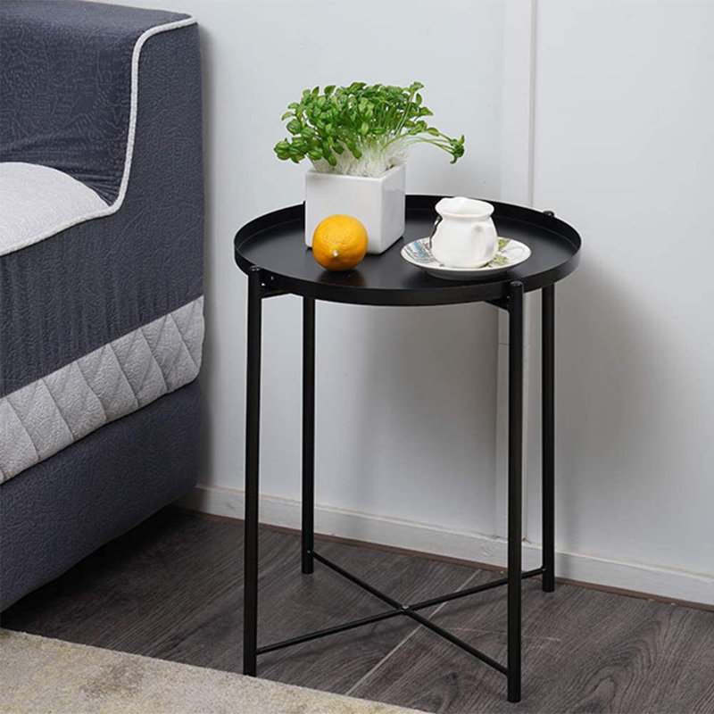 Table de bout Otwell, Noir, Noir, noir, noir, noir
