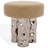 Aubrie Teddy Fabric Stool