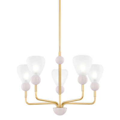 Lustre 5 lumières DOREEN