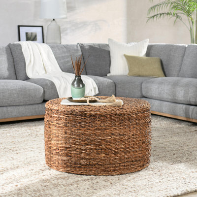 Table basse en rotin Ellsberg