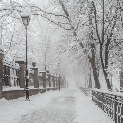 " Winter City In Morning " by Beerlogoff