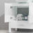 Adiy 30'' Single Bathroom Vanity with Glass Top-403353096