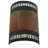 Elements Copper Flush Mounted Sconce