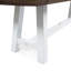 Banc de salle à manger d'extérieur en bois, de conception industrielle moderne, 2 places, l 64,74 "x P 14,57" H 17,99 "paire, style, banc, 63" 17,5 "