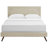 Modway Ruthie Platform Bed with Round Splayed Legs-38411036-38411034