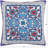 Bohemian Silk Geometric Silk Reversible Throw Pillow