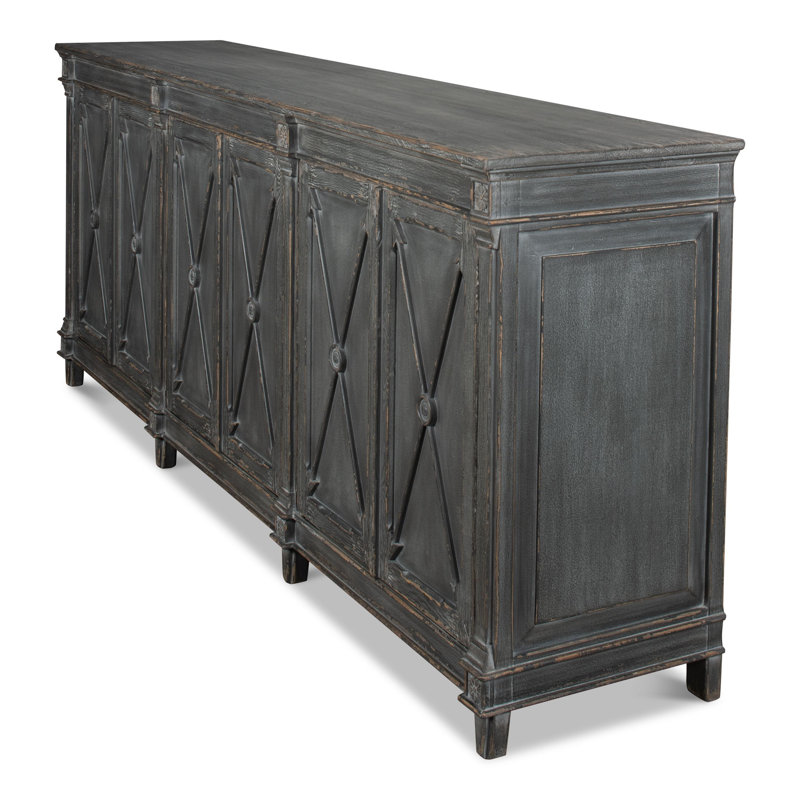 Marksman 96'' Solid Wood Sideboard