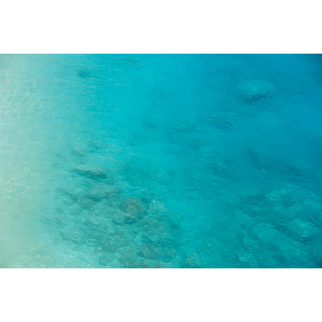 Ocean Aerial View - Wrapped Canvas Print