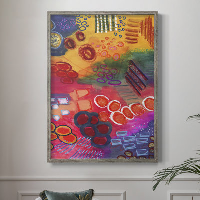 Vivaciously Changing II Framed Print - Solid Wood
