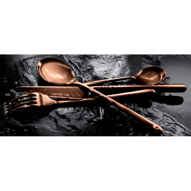 Linea 20 - Piece Stainless Steel Flatware Set - Service for 4, Ice Silver