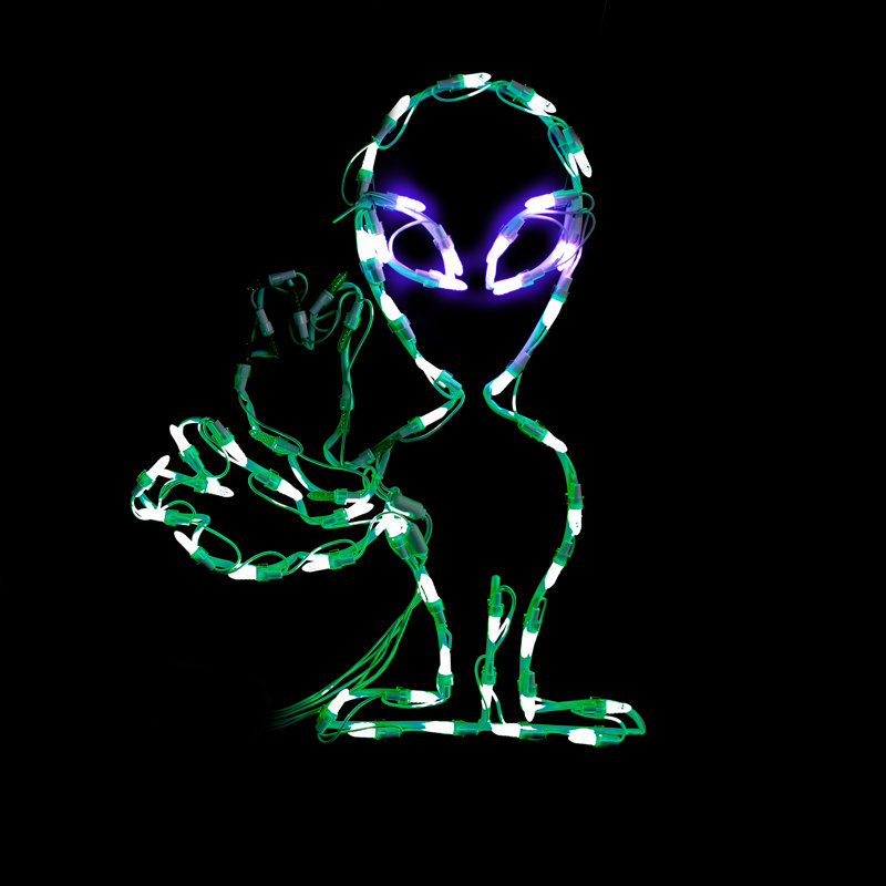 LED Lighted Window Décor