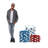 Vegas 32'' Cardboard Standup