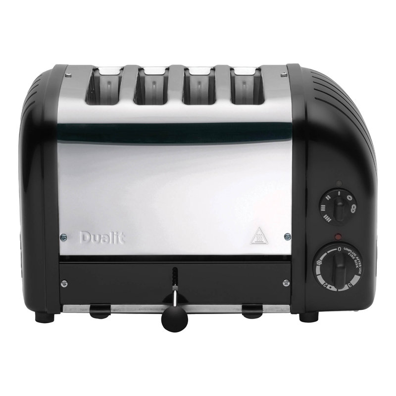 4 Slice Classic Toaster Matt Black