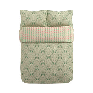 Lerena Cotton Floral Duvet Cover Set with Pillowcases Included